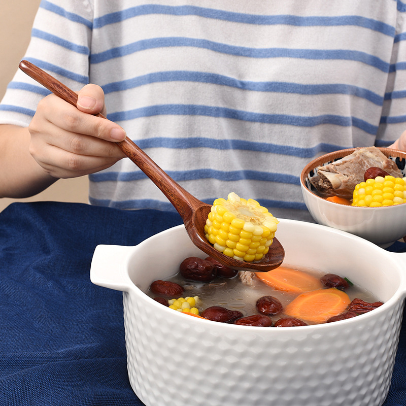 Long Handle Ramen Wooden Spoon - Home Cooking Japanese review and price