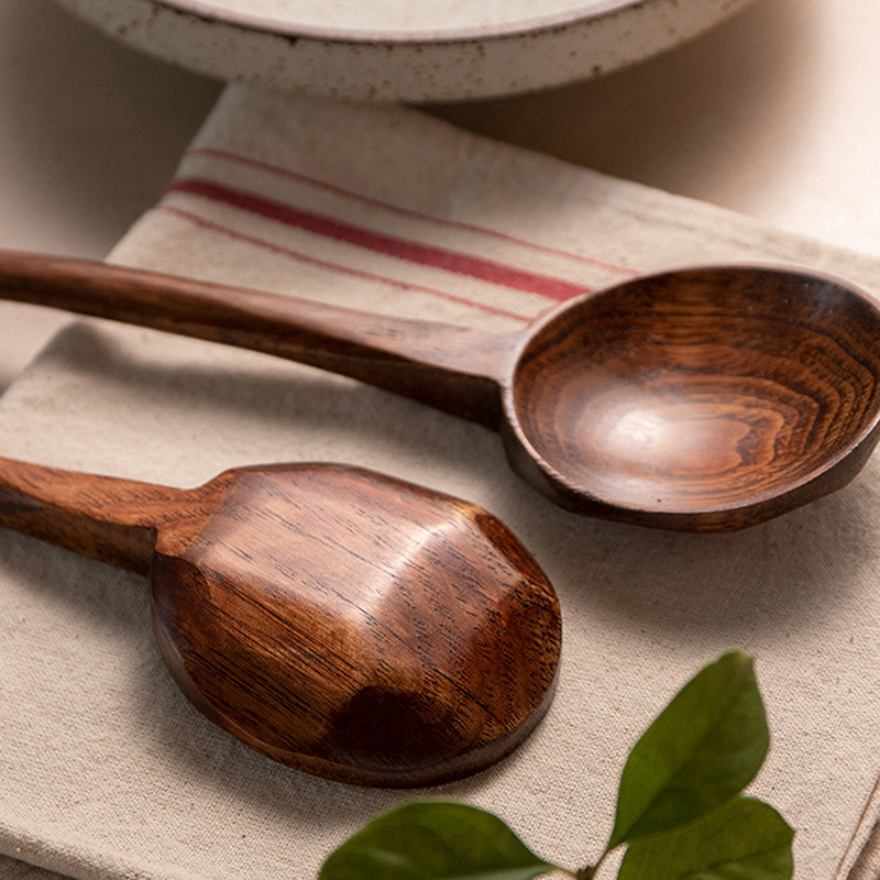 Long Handle Ramen Wooden Spoon - Home Cooking Japanese review and price