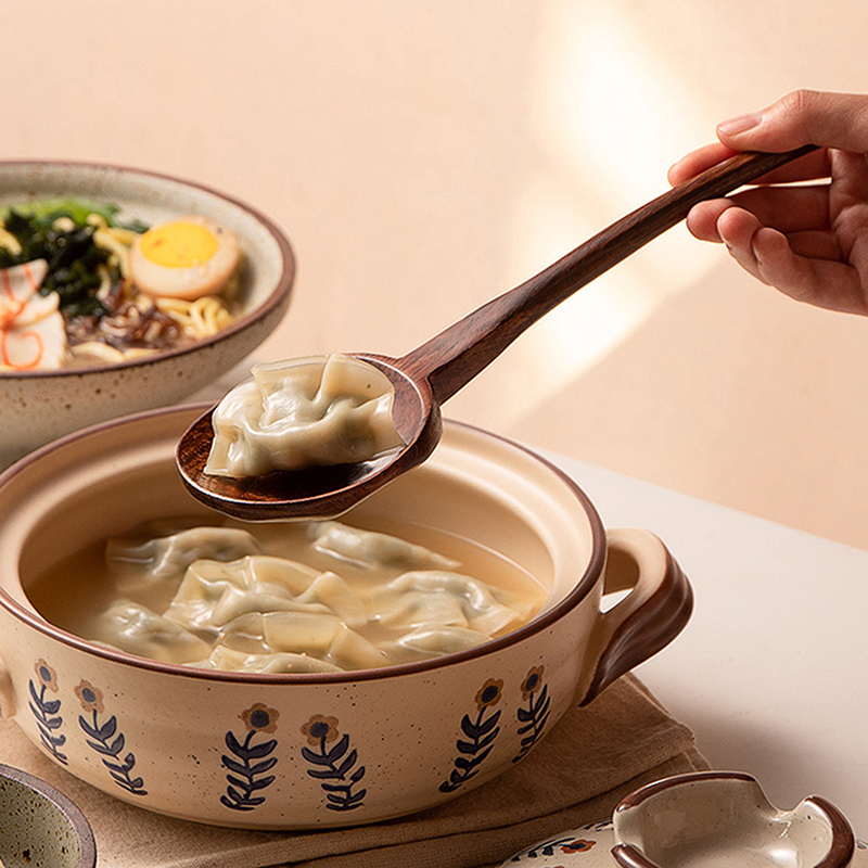 Long Handle Ramen Wooden Spoon - Home Cooking Japanese review and price