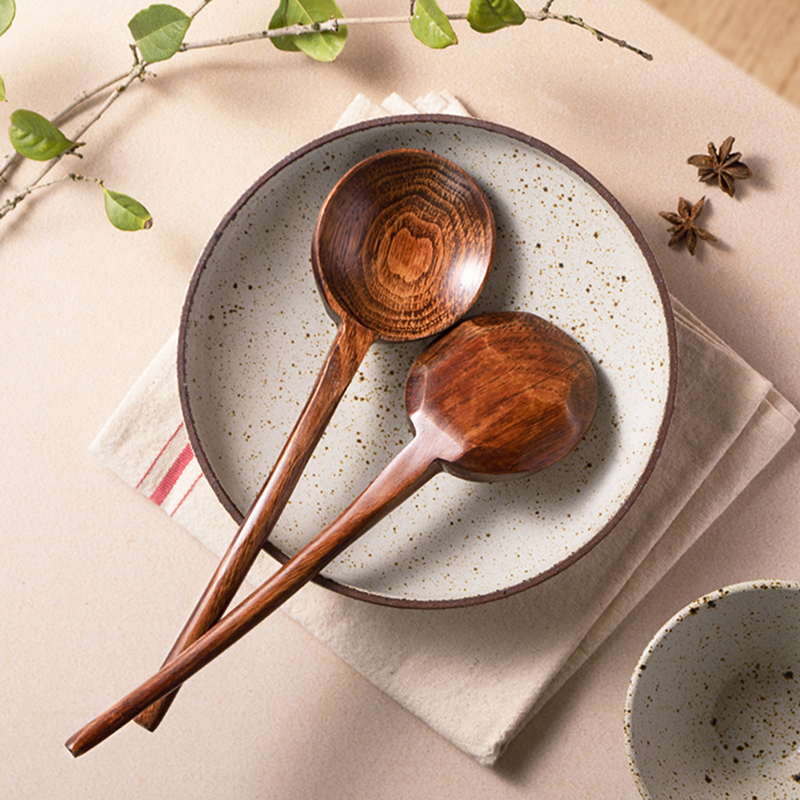 Wooden Spoon With Long Handle  - Home Cooking Japanese review and price