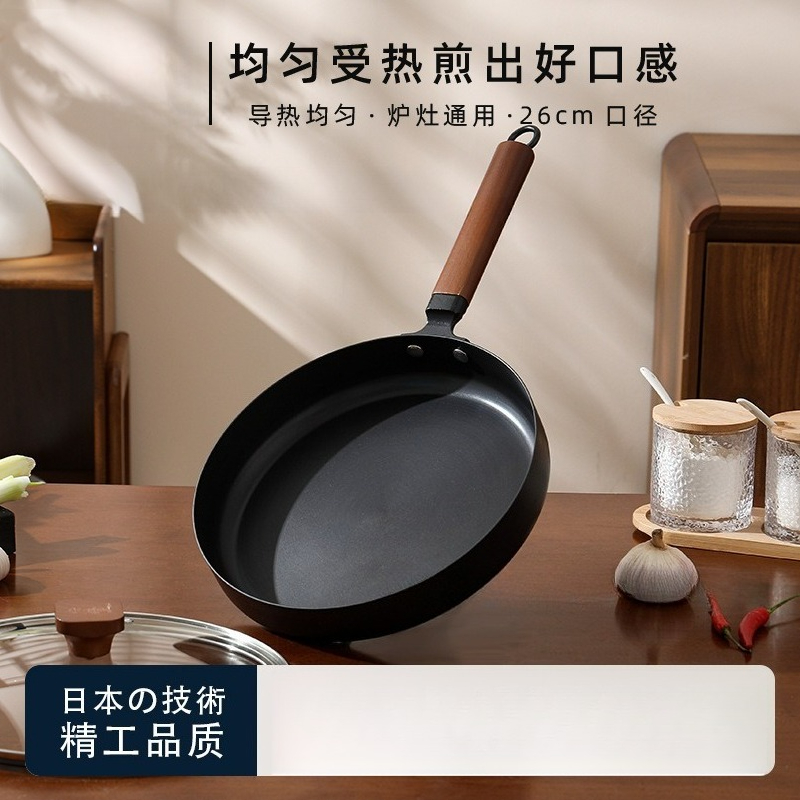 26cm Japanese Uncoated Cast Ir - Home Cooking Japanese review and price