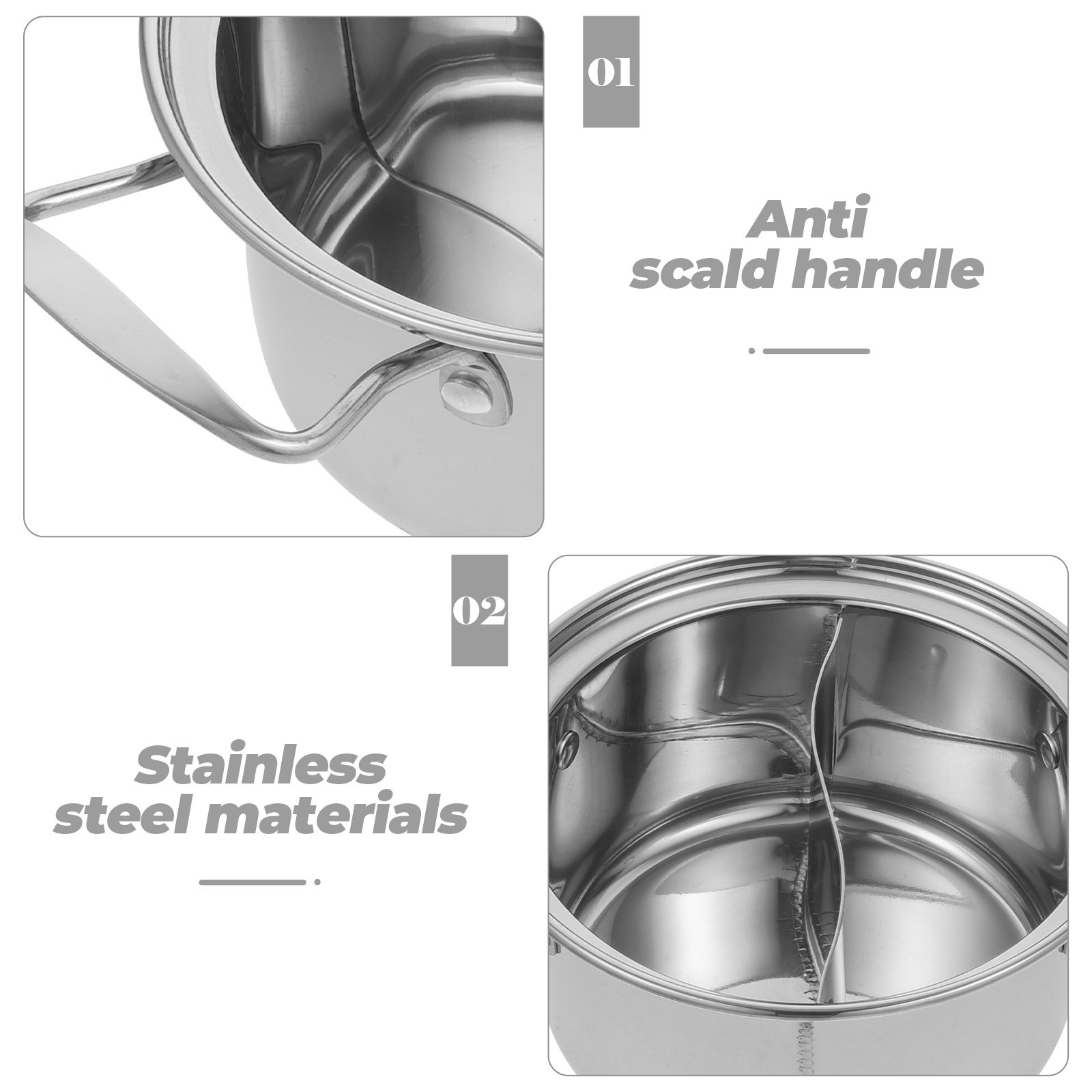 Stainless Steel Small Hotpot C - Home Cooking Restaurants review and price