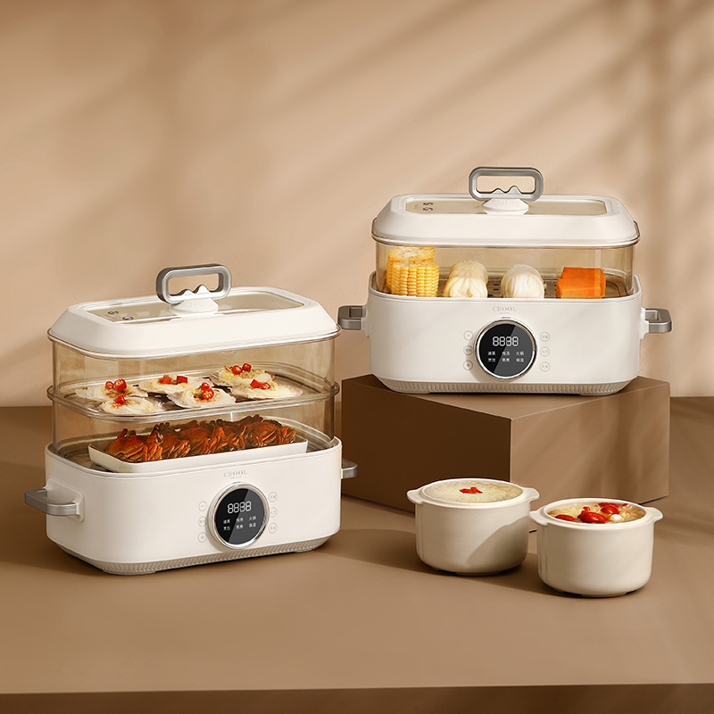 10L 3-in-1 Electric Food Steam - Home Cooking Restaurants review and price
