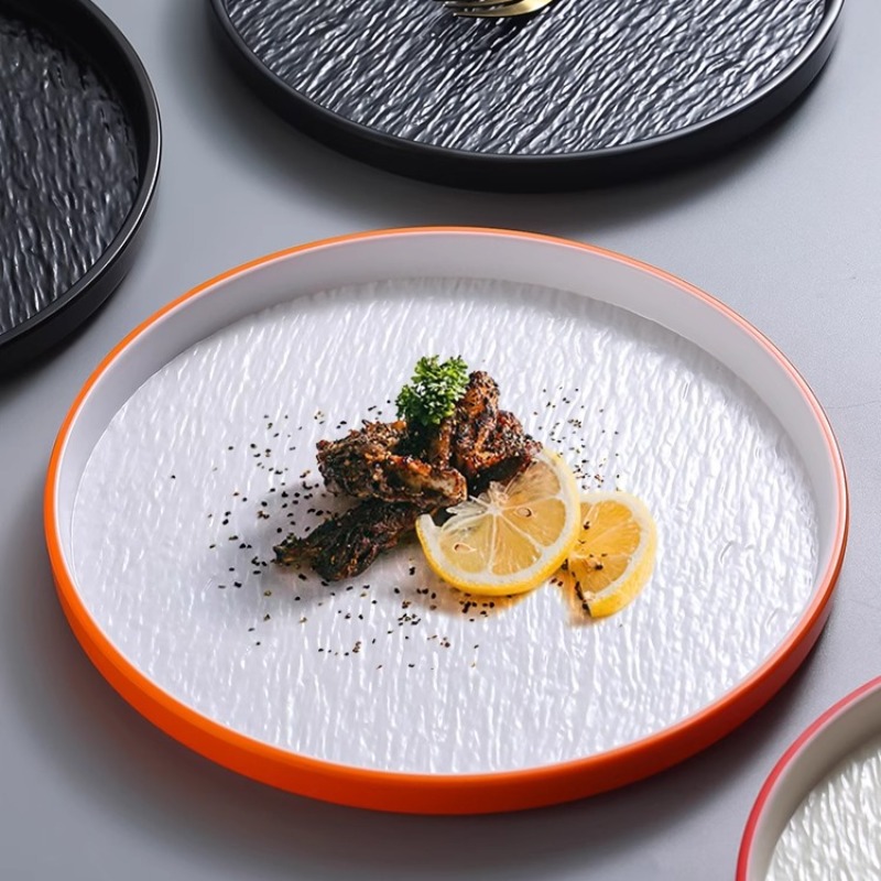 Modern Round Stone Melamine St - Home Cooking Japanese review and price